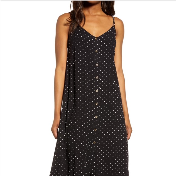 Gibson Dresses & Skirts - NWT POLKA DOT STRAPPY DRESS